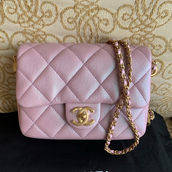 CHANEL Handbags - Chanel BNIB 21K Pink “My Perfect Mini” Carviar GHW